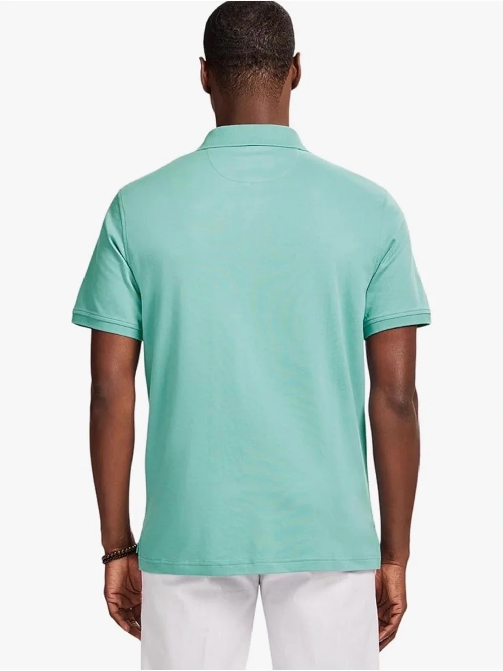 Izod Mint Green Polo Bottoms with Chambray Trim